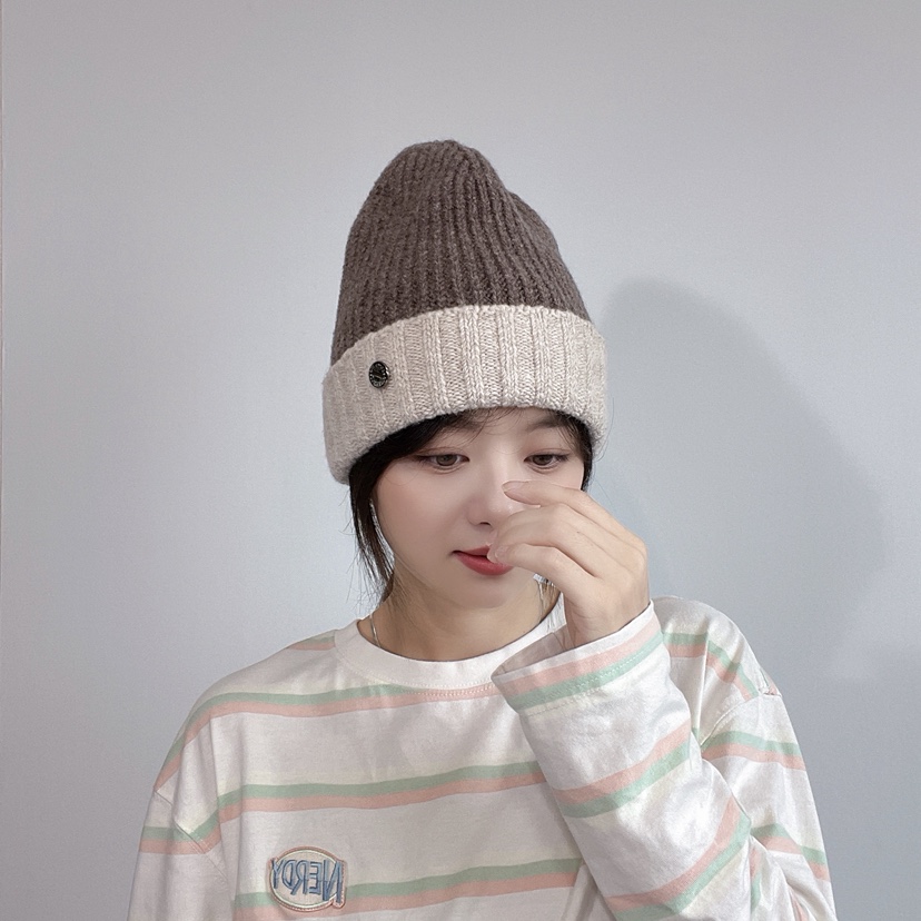 LOVELY HAT韓國代購㊣女裝新款時尚推薦休閑25秋冬人氣帽子LOVELY HAT帽子