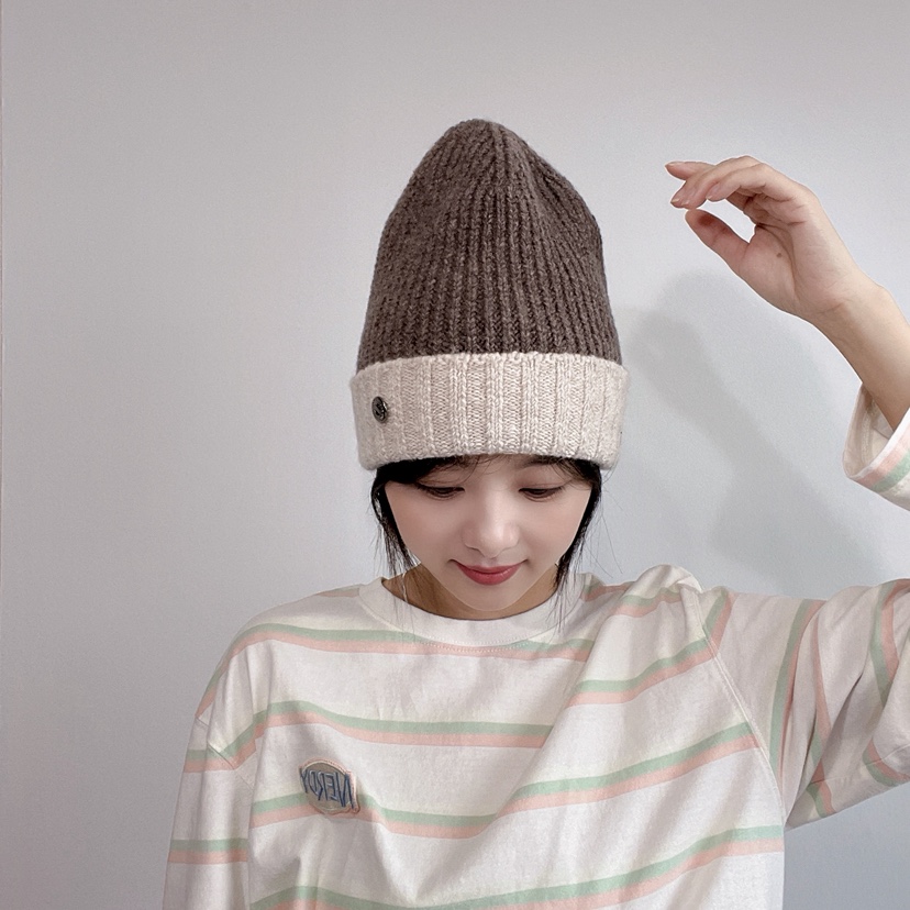 LOVELY HAT韓國代購㊣女裝新款時尚推薦休閑25秋冬人氣帽子LOVELY HAT帽子