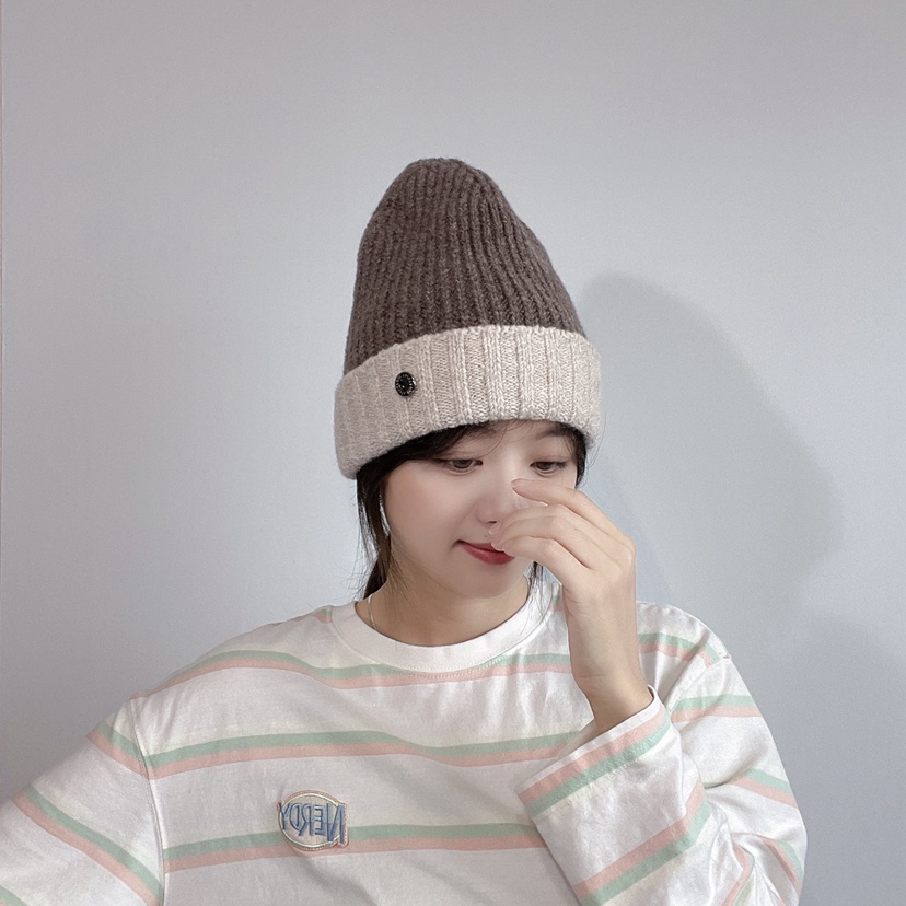 LOVELY HAT韓國代購㊣女裝新款時尚推薦休閑25秋冬人氣帽子LOVELY HAT帽子