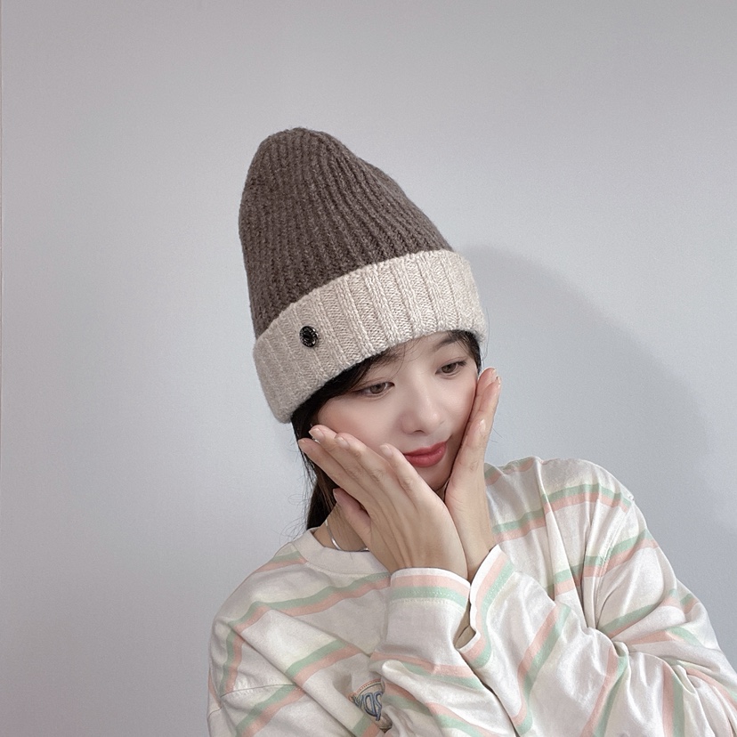 LOVELY HAT韓國代購㊣女裝新款時尚推薦休閑25秋冬人氣帽子LOVELY HAT帽子