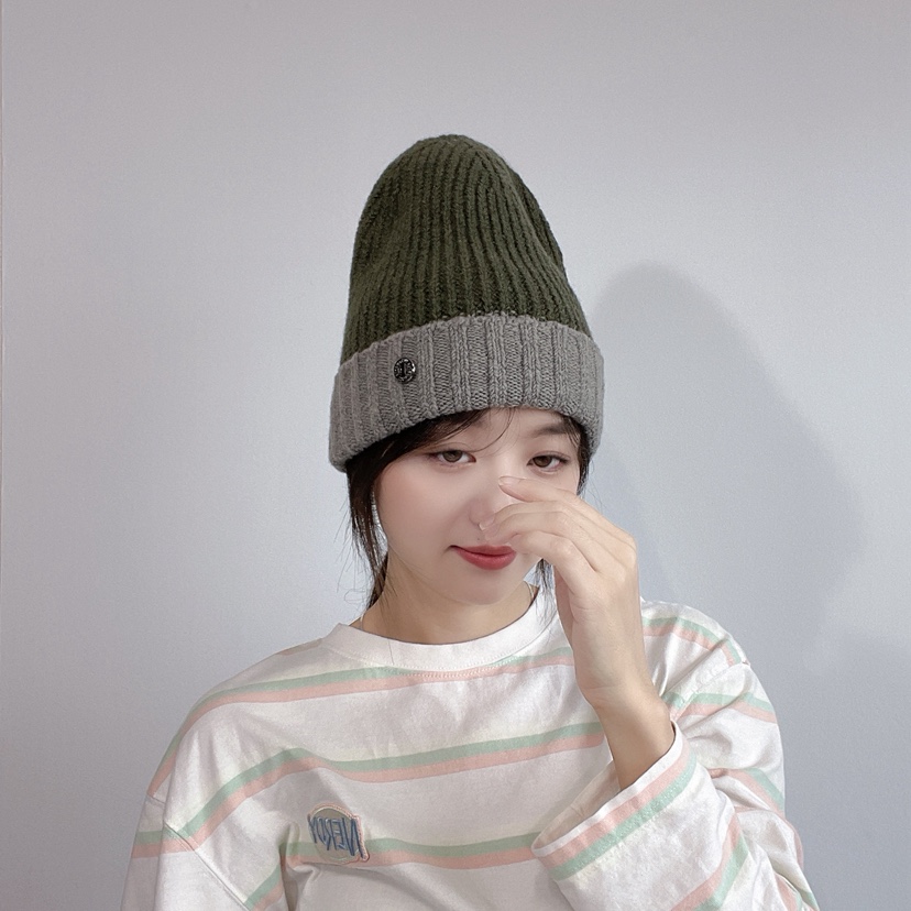 LOVELY HAT韓國代購㊣女裝新款時尚推薦休閑25秋冬人氣帽子LOVELY HAT帽子圖色2