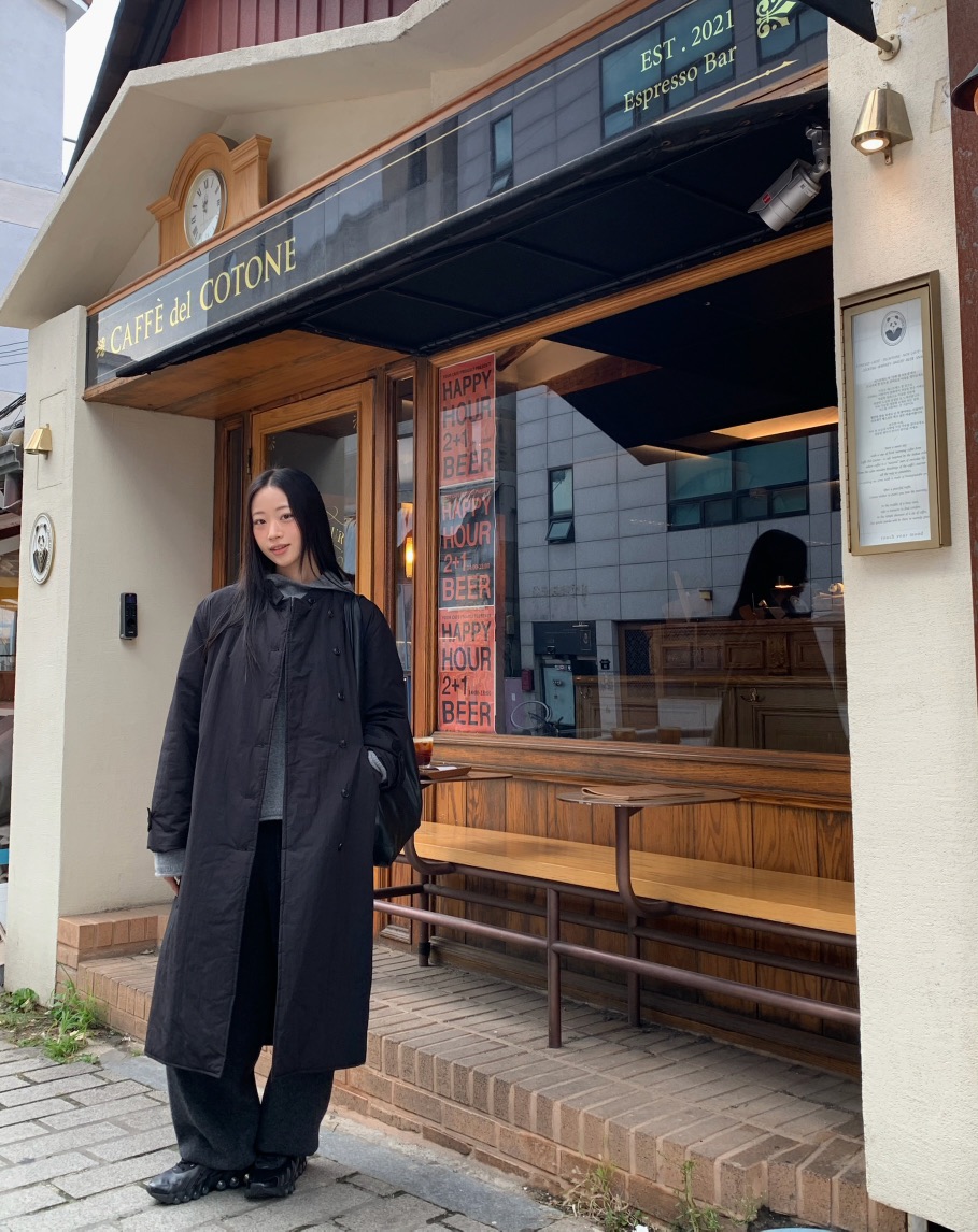 A Flan東大門㊣代購女士新品推薦職業人氣針織衫連帽針織衫AFN EDITION針織衫
