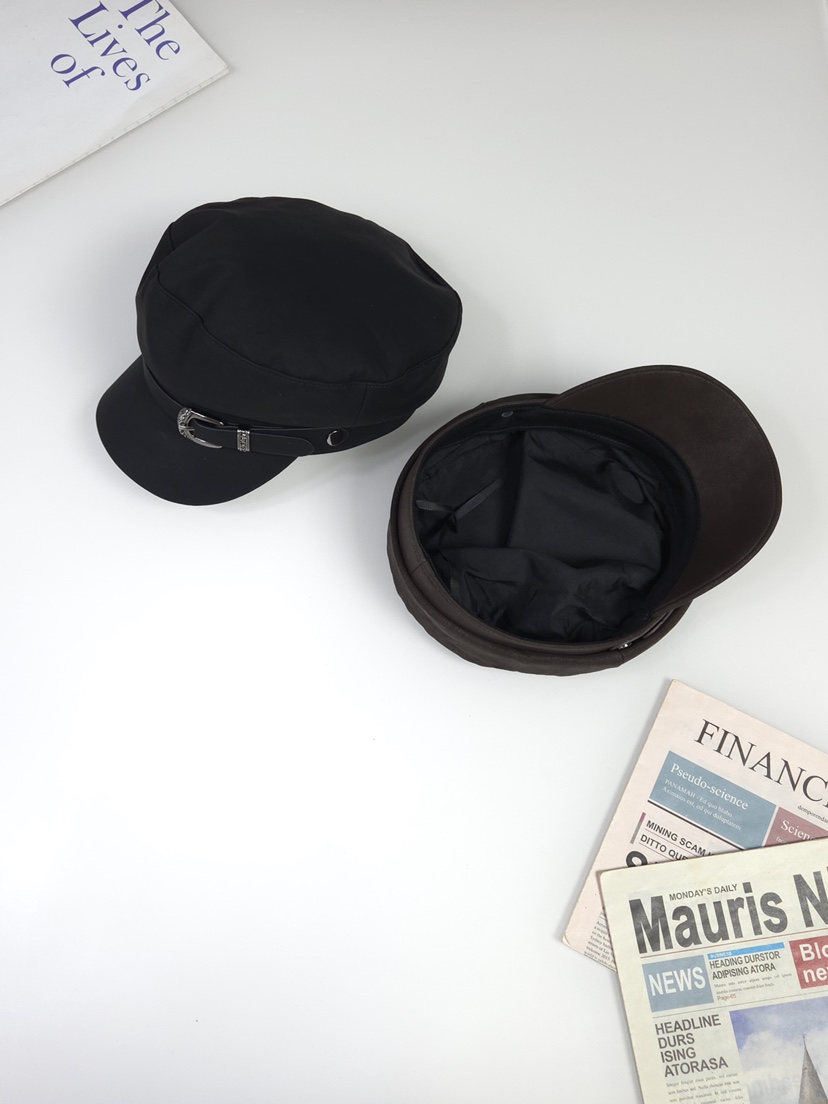 THE HAT-P東大門㊣直郵女裝新品推薦休閑職業25秋冬帽子腰帶THE HAT帽子