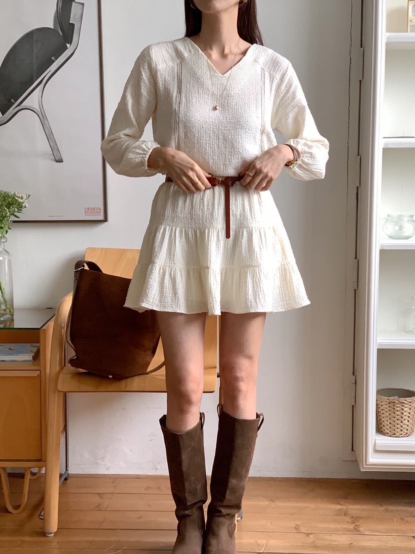 RE:FRESH-L東大門㊣直郵女士新品熱賣職業推薦短裙不含腰帶RE:FRESH短裙