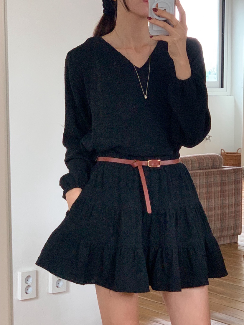 RE:FRESH-L東大門㊣直郵女士新品熱賣職業推薦短裙不含腰帶RE:FRESH短裙