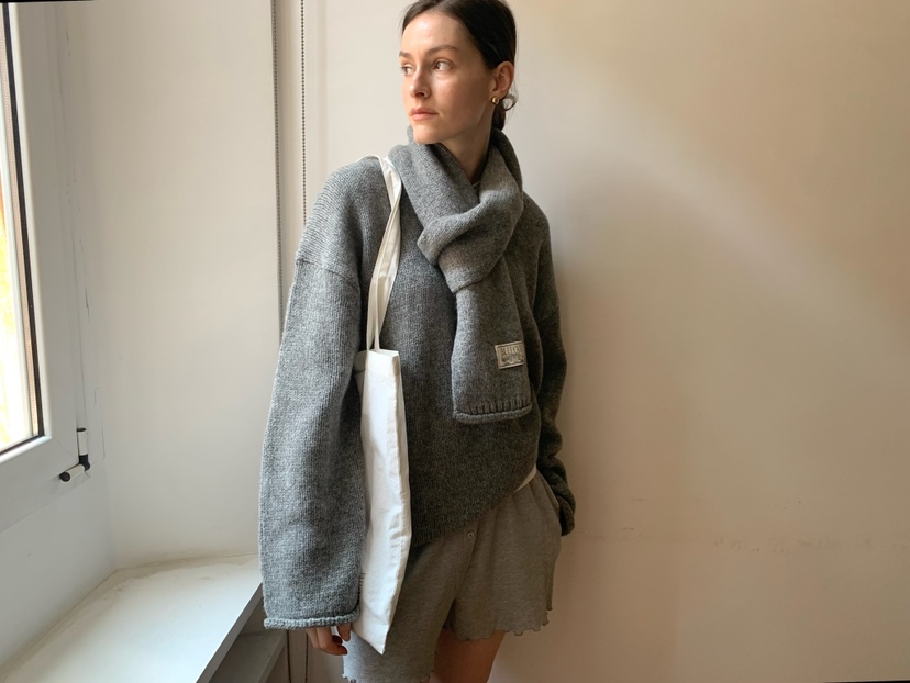 BLEECKER韓國直郵㊣女裝新品職業25秋冬推薦人氣真品圍巾披肩BLEECKER圍巾/披肩