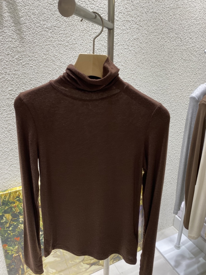 N BROWN韓國直郵㊣女裝新品休閑熱賣25秋冬職業時尚長袖T恤N BROWN長袖T恤圖色8