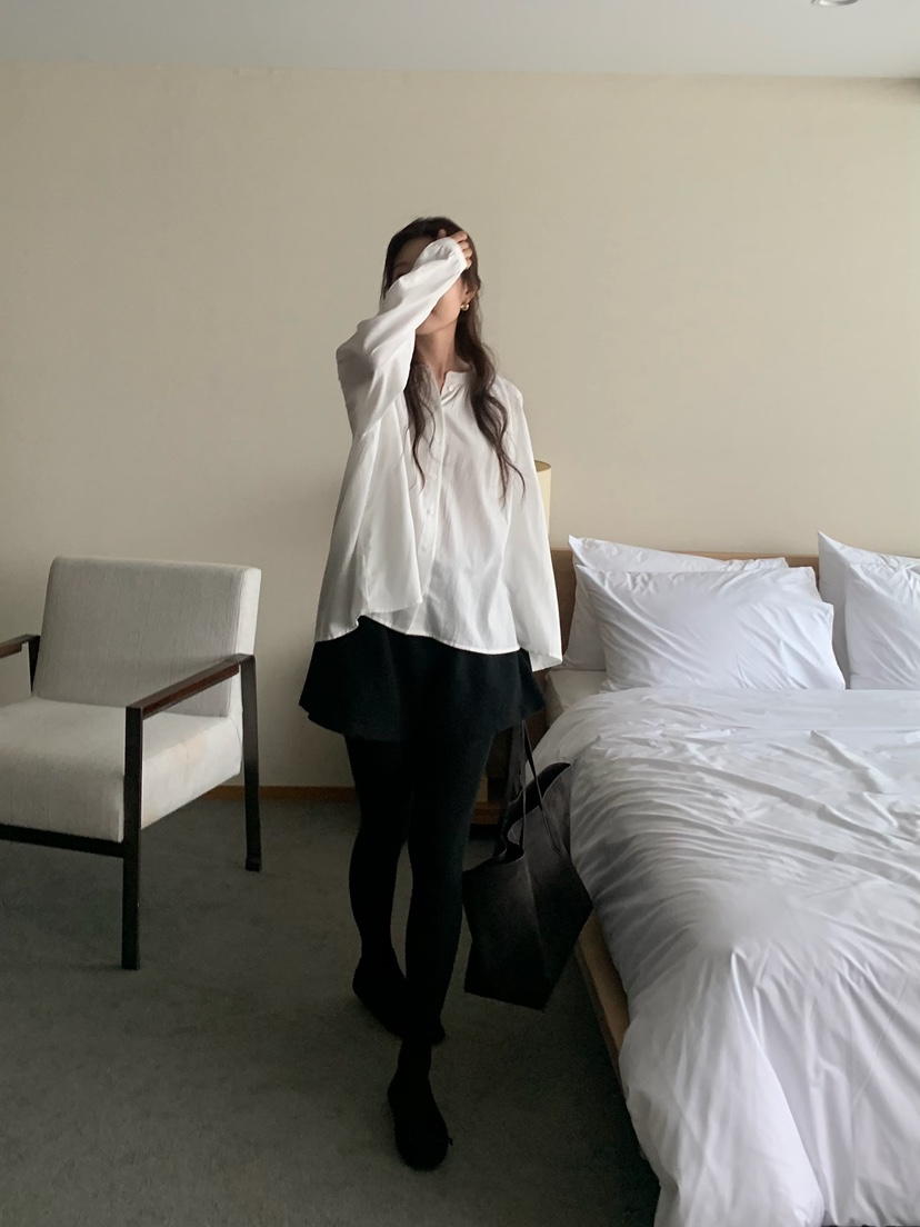 BLEECKER韓國直郵㊣女士新款人氣熱賣時尚25秋冬襯衫蕾絲衫BLEECKER襯衫/蕾絲衫