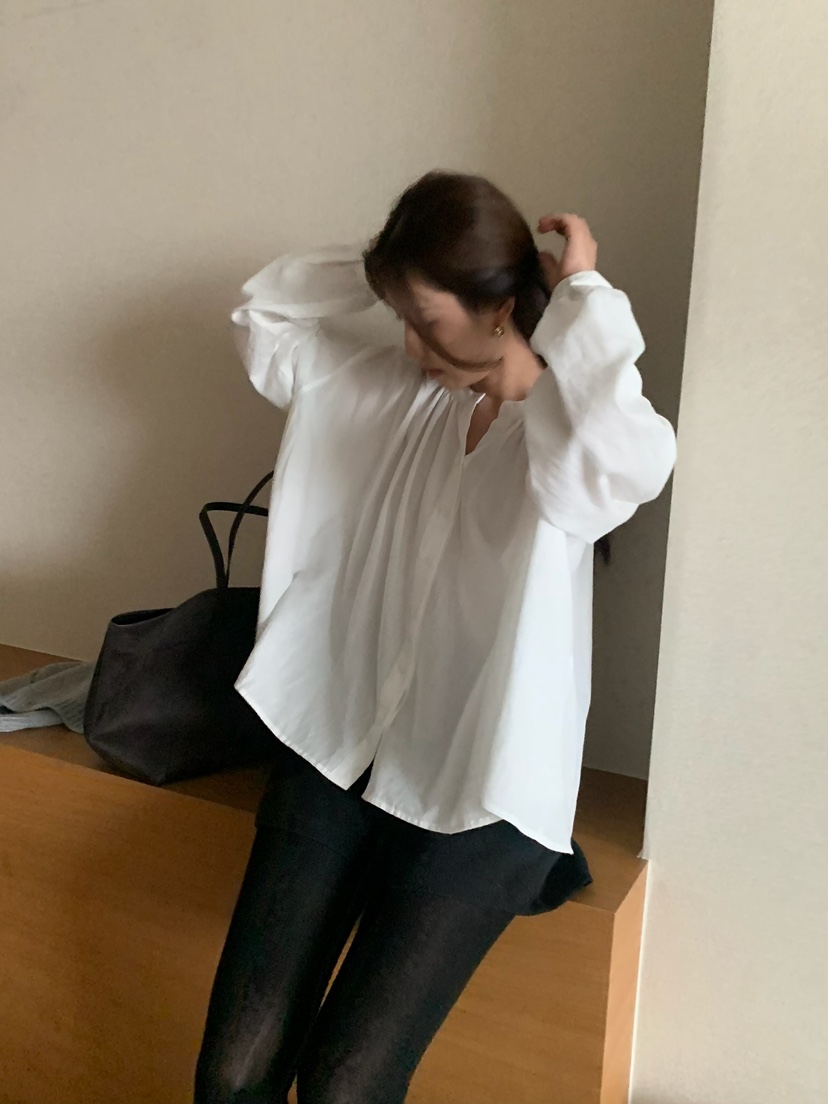 BLEECKER韓國直郵㊣女士新款人氣熱賣時尚25秋冬襯衫蕾絲衫BLEECKER襯衫/蕾絲衫