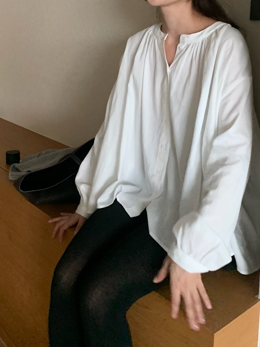 BLEECKER韓國直郵㊣女士新款人氣熱賣時尚25秋冬襯衫蕾絲衫BLEECKER襯衫/蕾絲衫