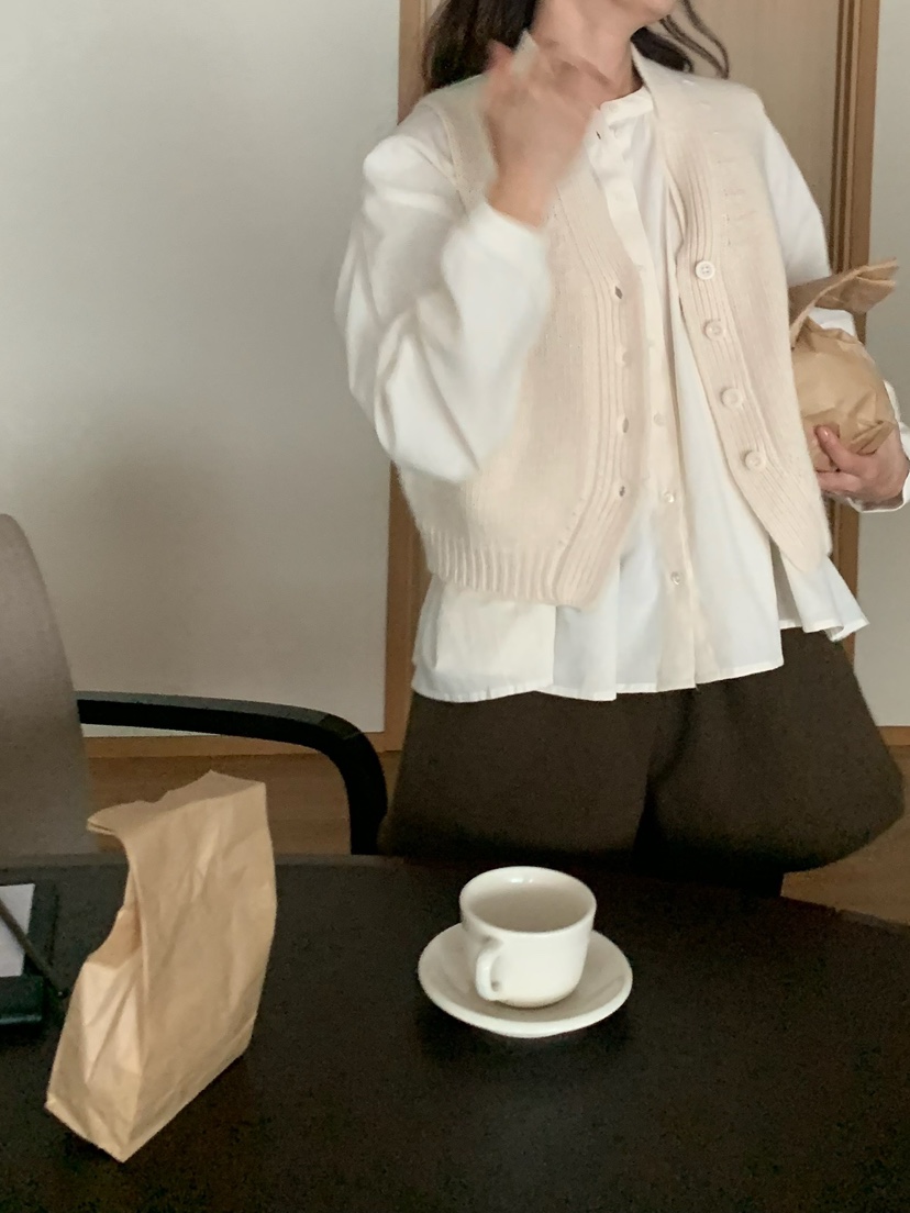 BLEECKER韓國直郵㊣女士新款人氣熱賣時尚25秋冬襯衫蕾絲衫BLEECKER襯衫/蕾絲衫
