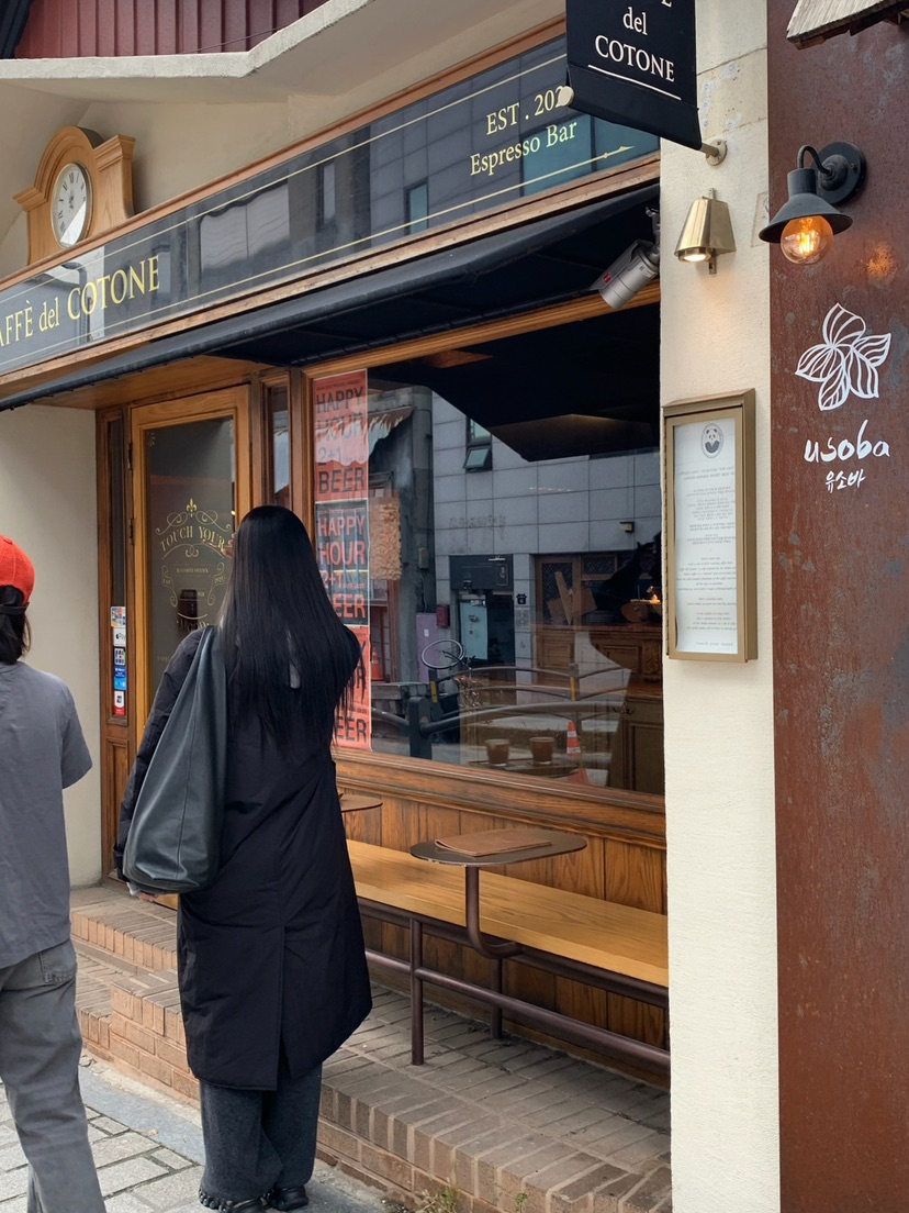 A Flan東大門㊣直郵女士新款真品推薦職業中長款大衣含腰帶AFN EDITION中長款大衣