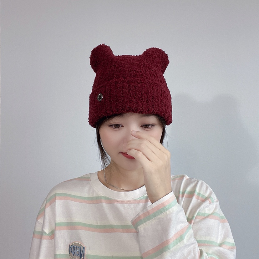 LOVELY HAT東大門㊣實拍女裝新品真品25秋冬職業休閑熱賣帽子LOVELY HAT帽子