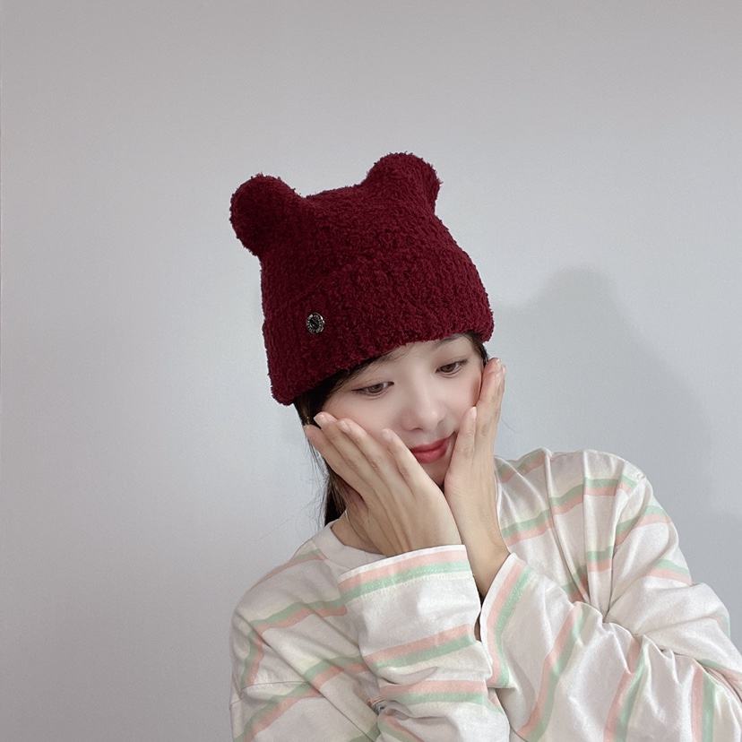 LOVELY HAT東大門㊣實拍女裝新品真品25秋冬職業休閑熱賣帽子LOVELY HAT帽子
