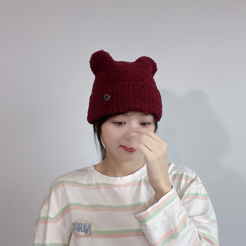 LOVELY HAT東大門㊣實拍女裝新品真品25秋冬職業休閑熱賣帽子LOVELY HAT帽子