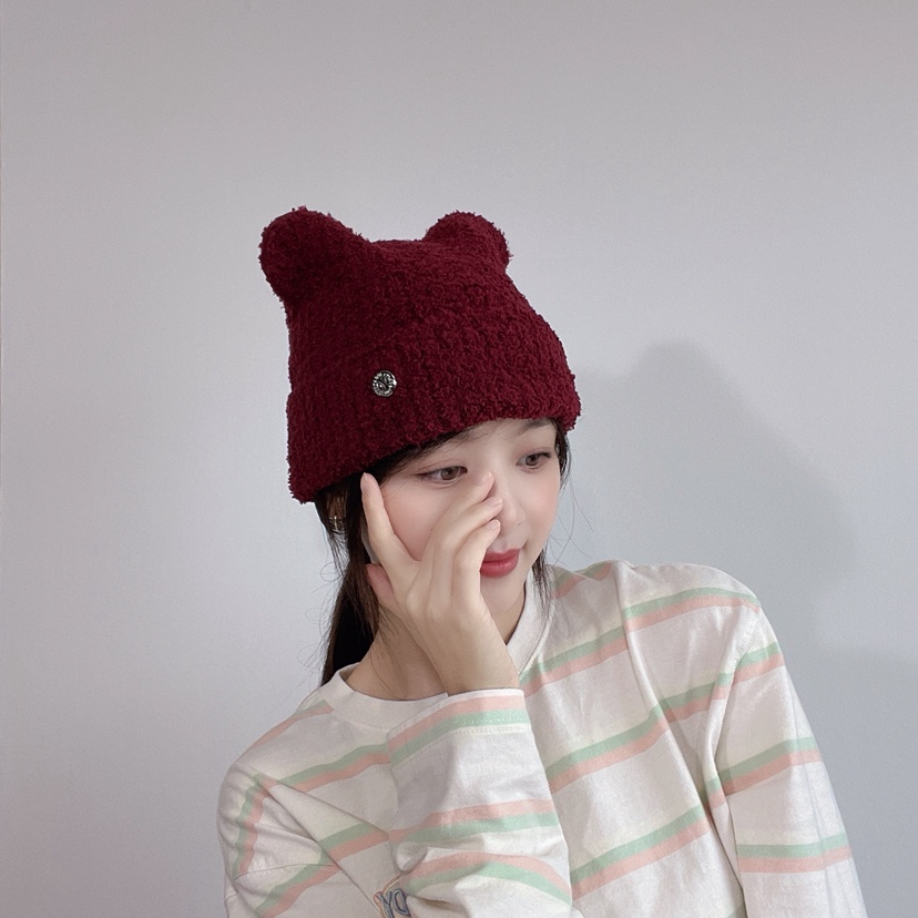 LOVELY HAT東大門㊣實拍女裝新品真品25秋冬職業休閑熱賣帽子LOVELY HAT帽子