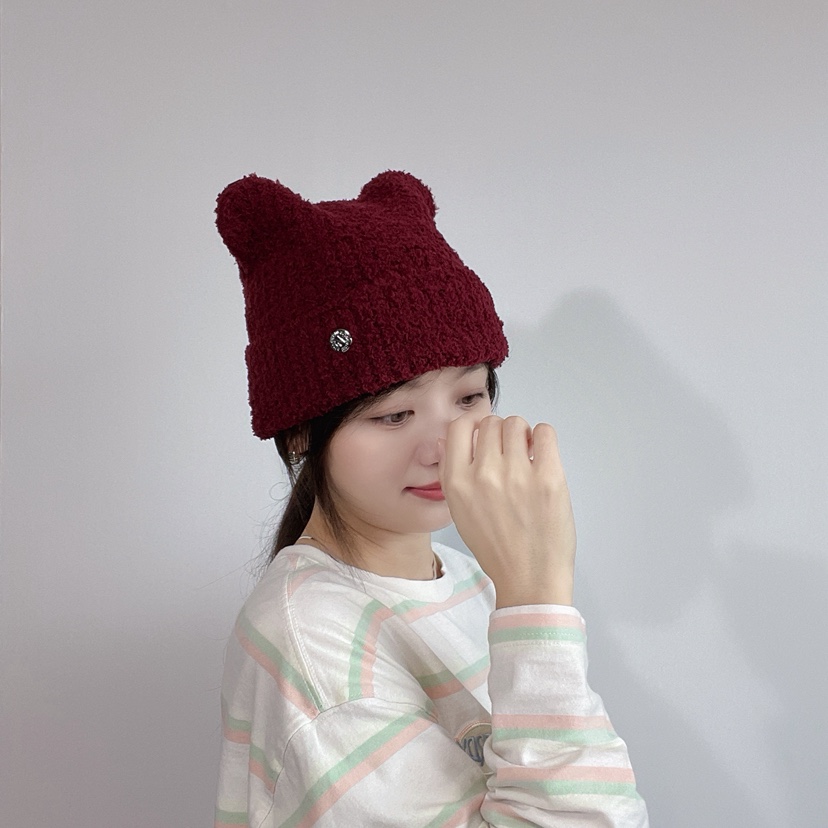 LOVELY HAT東大門㊣實拍女裝新品真品25秋冬職業休閑熱賣帽子LOVELY HAT帽子圖色2