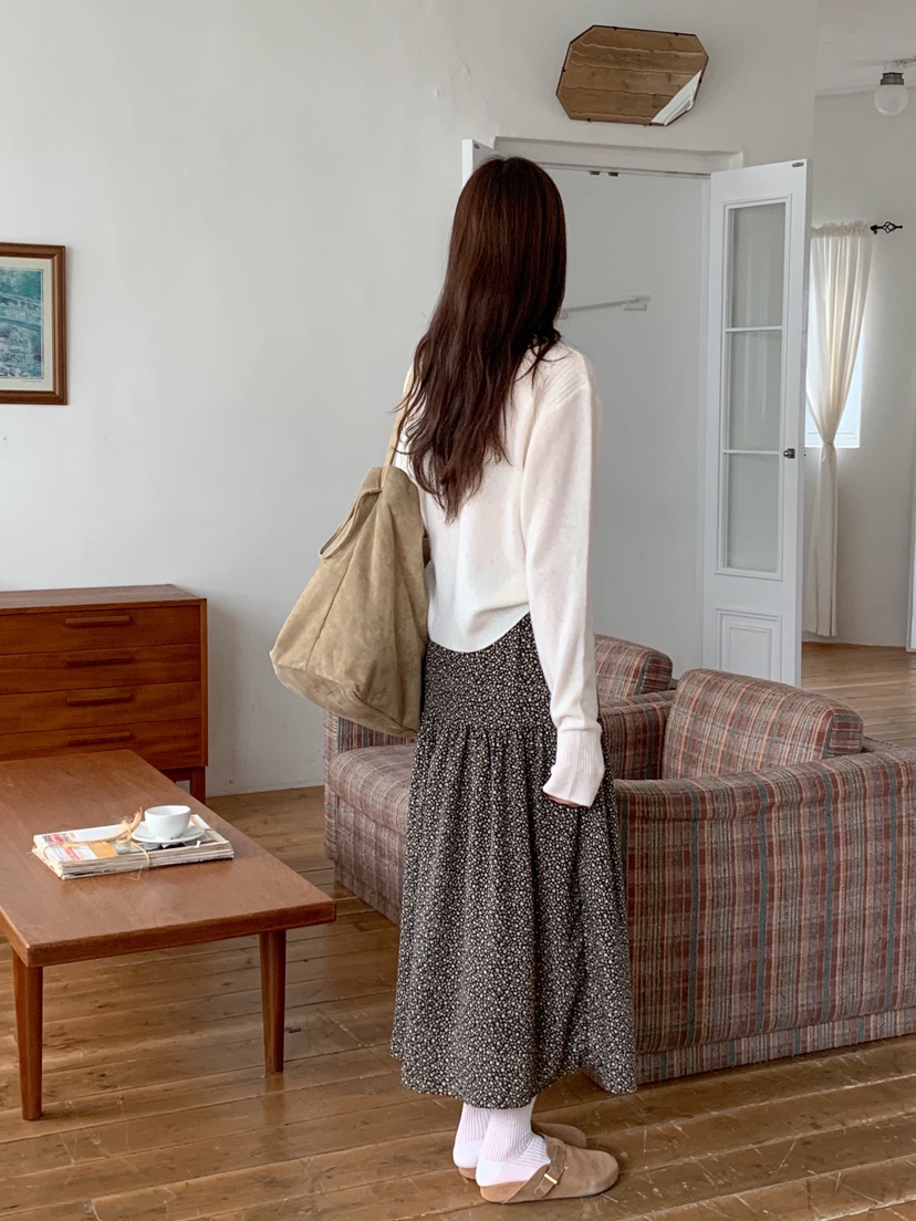 RE:FRESH-L東大門㊣代購女士新品時尚熱賣人氣針織衫紐扣羅紋RE:FRESH針織衫