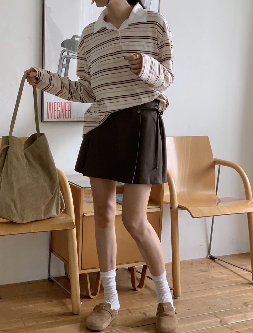 RE:FRESH-L東大門㊣代購女裝新品25秋冬休閑職業時尚真品裙褲RE:FRESH裙褲