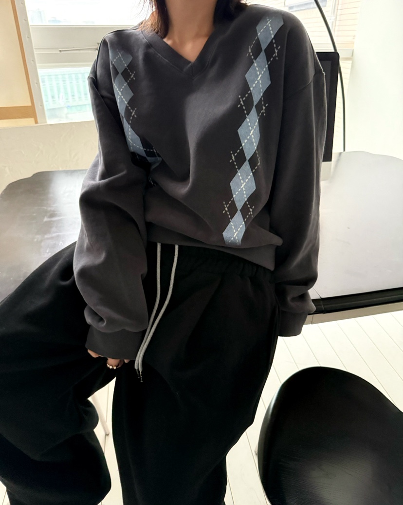 AWESOMESAUCE東大門㊣實拍女士新品職業推薦人氣25秋冬衛衣AWESOME SAUCE衛衣