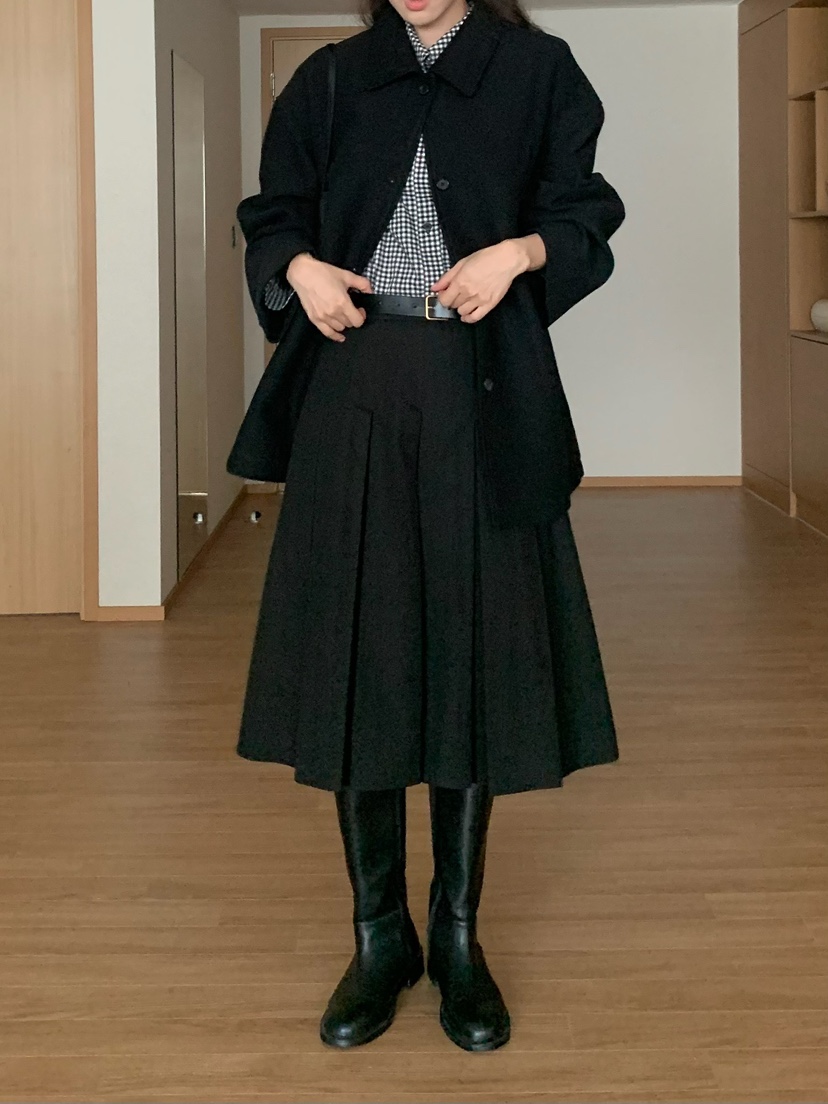 BLEECKER韓國直郵㊣女士新款熱賣真品人氣休閑職業短款大衣BLEECKER短款大衣