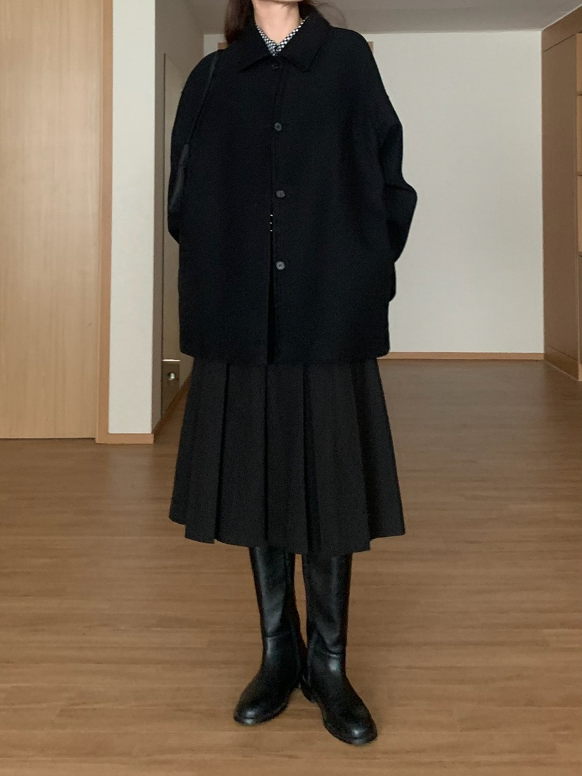 BLEECKER韓國直郵㊣女士新款熱賣真品人氣休閑職業短款大衣BLEECKER短款大衣