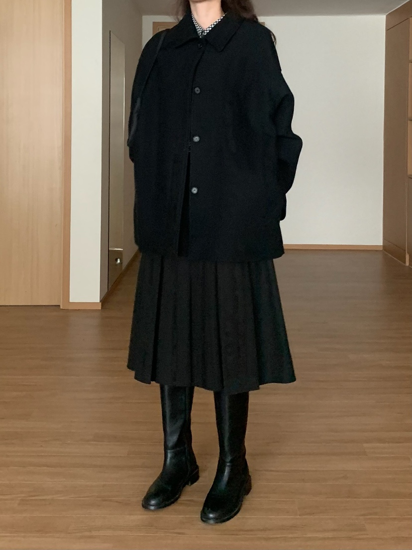 BLEECKER韓國直郵㊣女士新款熱賣真品人氣休閑職業短款大衣BLEECKER短款大衣