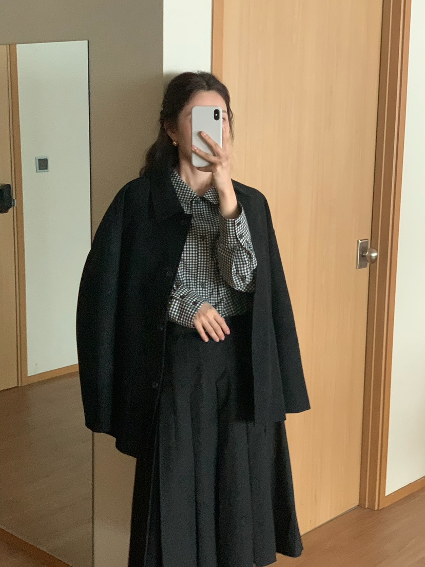 BLEECKER韓國直郵㊣女士新款熱賣真品人氣休閑職業短款大衣BLEECKER短款大衣