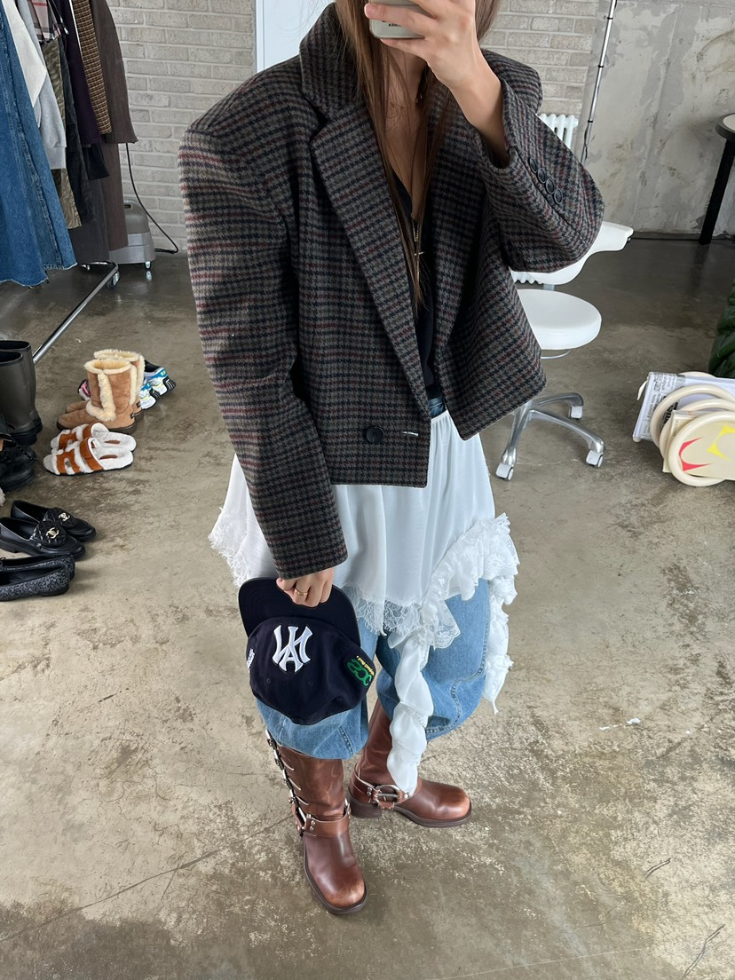 LOVE PULL韓國直郵㊣女士新品25秋冬推薦熱賣真品人氣短裙LOVE PULL短裙