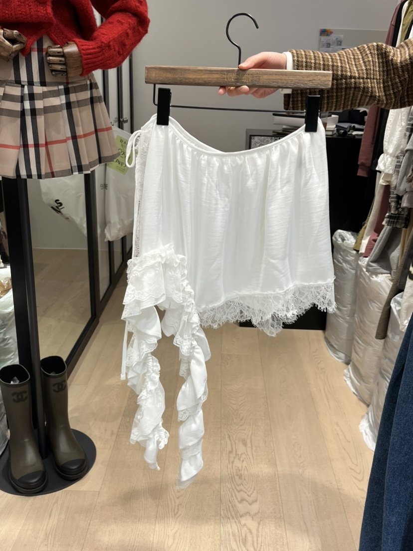 LOVE PULL韓國直郵㊣女士新品25秋冬推薦熱賣真品人氣短裙LOVE PULL短裙