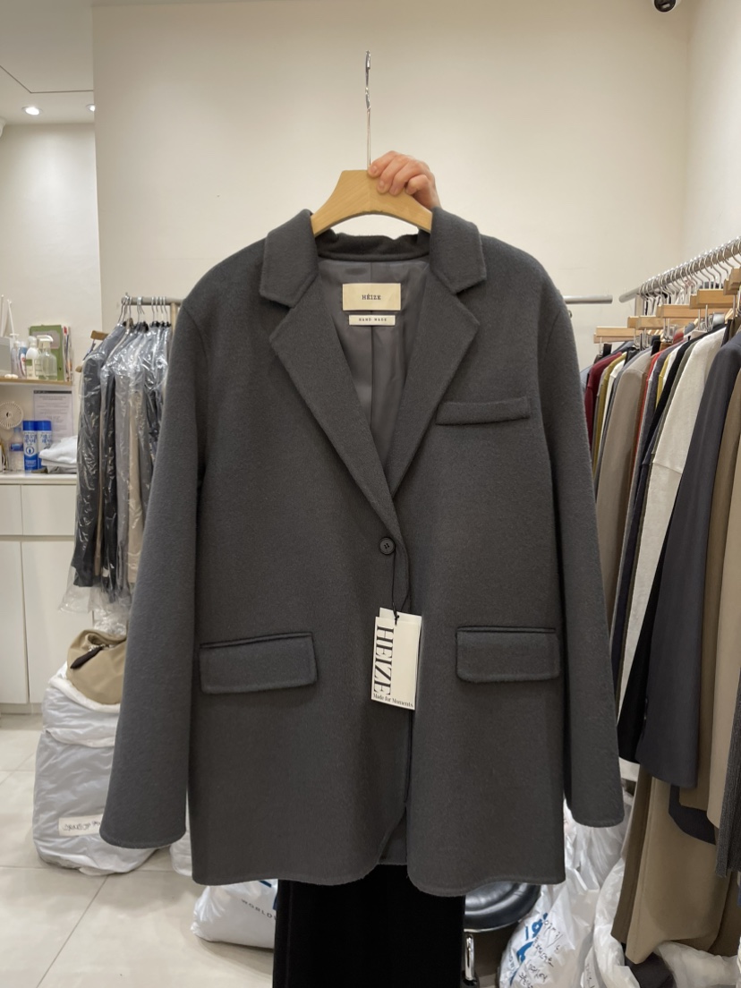 HEIZE東大門㊣直郵女裝新品推薦職業25秋冬人氣熱賣真品夾克HEIZE夾克圖色3
