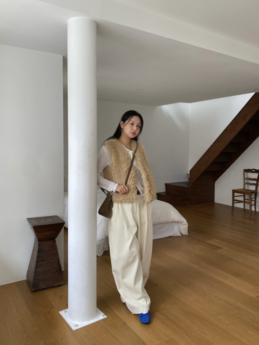 OUPPT韓國直郵㊣女裝新款真品熱賣時尚休閑25秋冬人氣休閑褲OUPPT休閑褲
