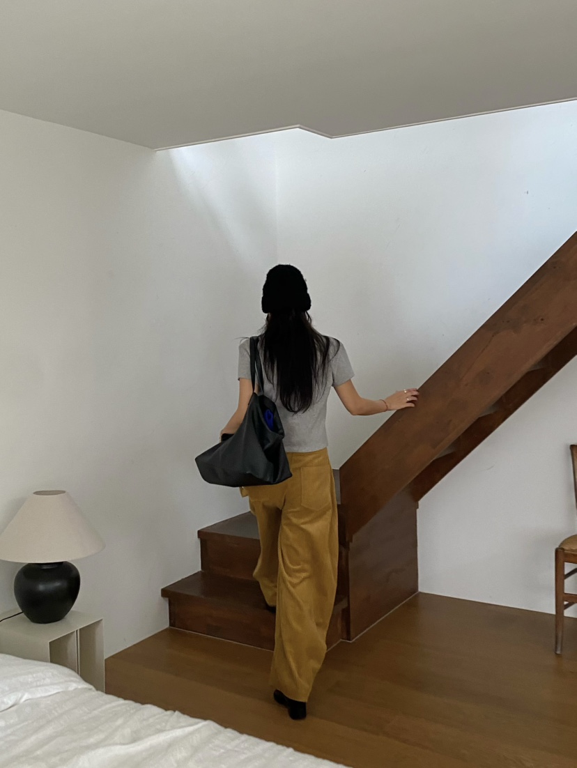 OUPPT韓國直郵㊣女裝新款真品熱賣時尚休閑25秋冬人氣休閑褲OUPPT休閑褲