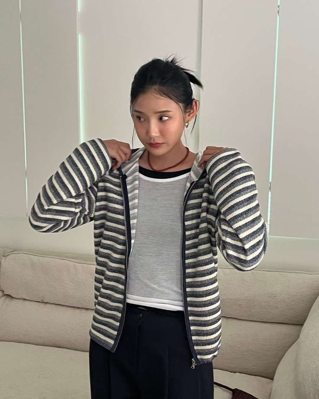 TREEAN-트리안-T韓國直郵㊣女裝新品時尚熱賣職業人氣針織衫TREEAN針織衫
