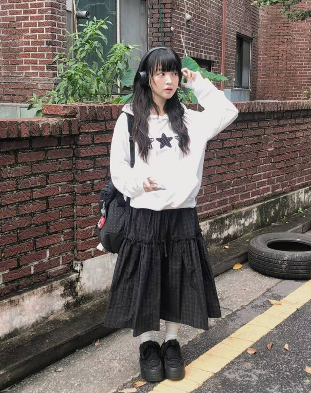 TREEAN-트리안-T東大門㊣實拍女裝新品休閑職業半身裙中短裙TREEAN半身裙/中短裙