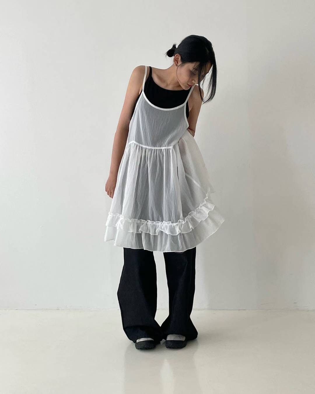 TREEAN-트리안-T東大門㊣直郵女士新款真品連衣裙不含內搭TREEAN連衣裙