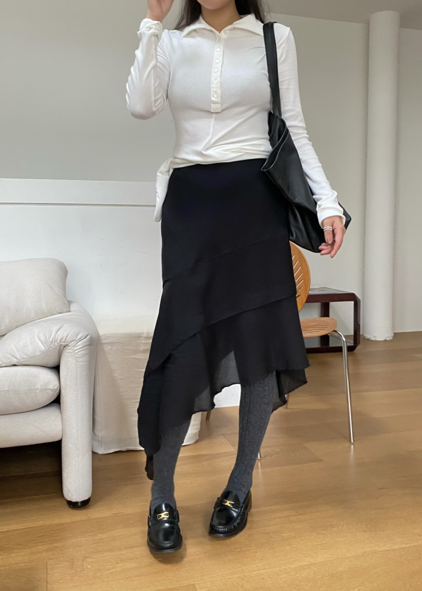 OUPPT東大門㊣直郵女士新品推薦25秋冬熱賣人氣半身裙中短裙OUPPT半身裙/中短裙圖色2