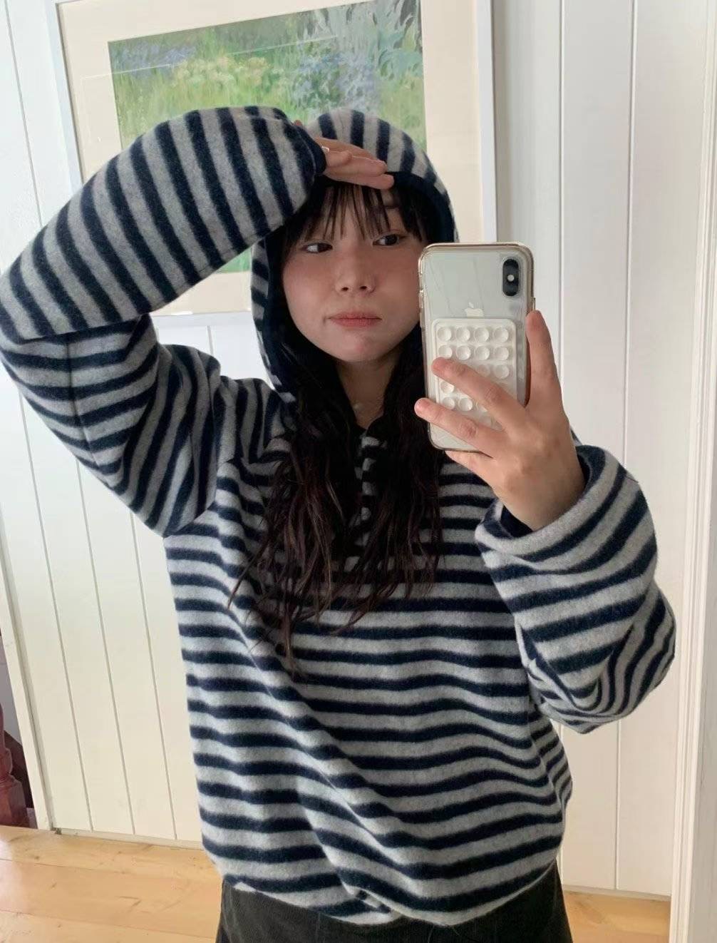 TREEAN-트리안-T韓國代購㊣女士新款休閑職業時尚長袖T恤TREEAN長袖T恤圖色3