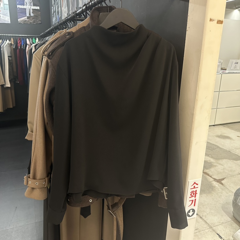 PROJECT WAVE-P東大門㊣代購女裝新品真品人氣襯衫蕾絲衫PROJECT WAVE襯衫/蕾絲衫圖色3