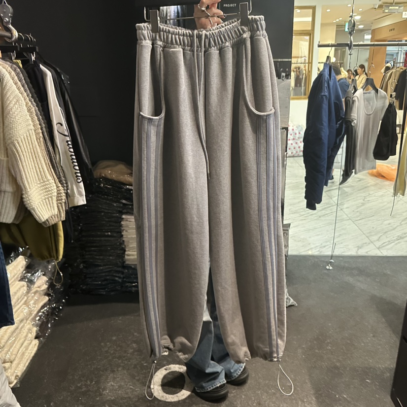 ELF-L東大門㊣實拍女士新品熱賣推薦人氣職業休閑褲毛圈布PROJECT ELF/ELF-L休閑褲圖色2