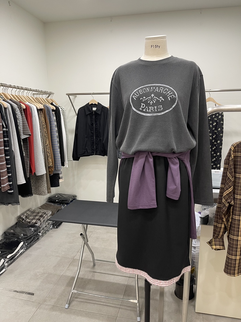 FIFTY東大門㊣實拍女裝新品熱賣25秋冬推薦真品半身裙中短裙FIFTY半身裙/中短裙