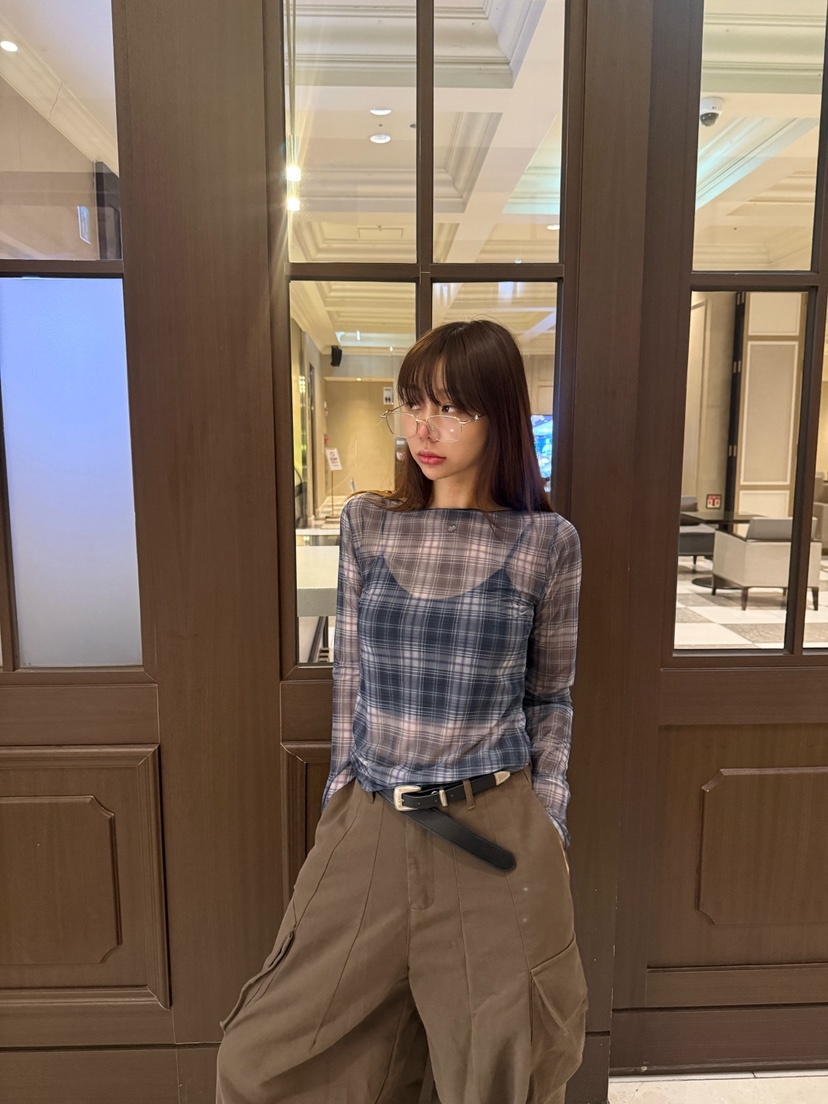 LUMIPLE東大門㊣實拍女士新品25秋冬推薦熱賣職業時尚長袖T恤LUMIPLE長袖T恤