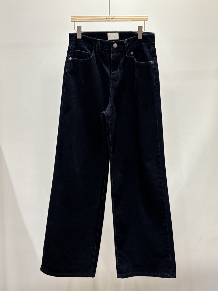 LMT(SAND LIMITED)東大門㊣代購女士新品25秋冬牛仔褲絨LMT/SAND LIMITED牛仔褲