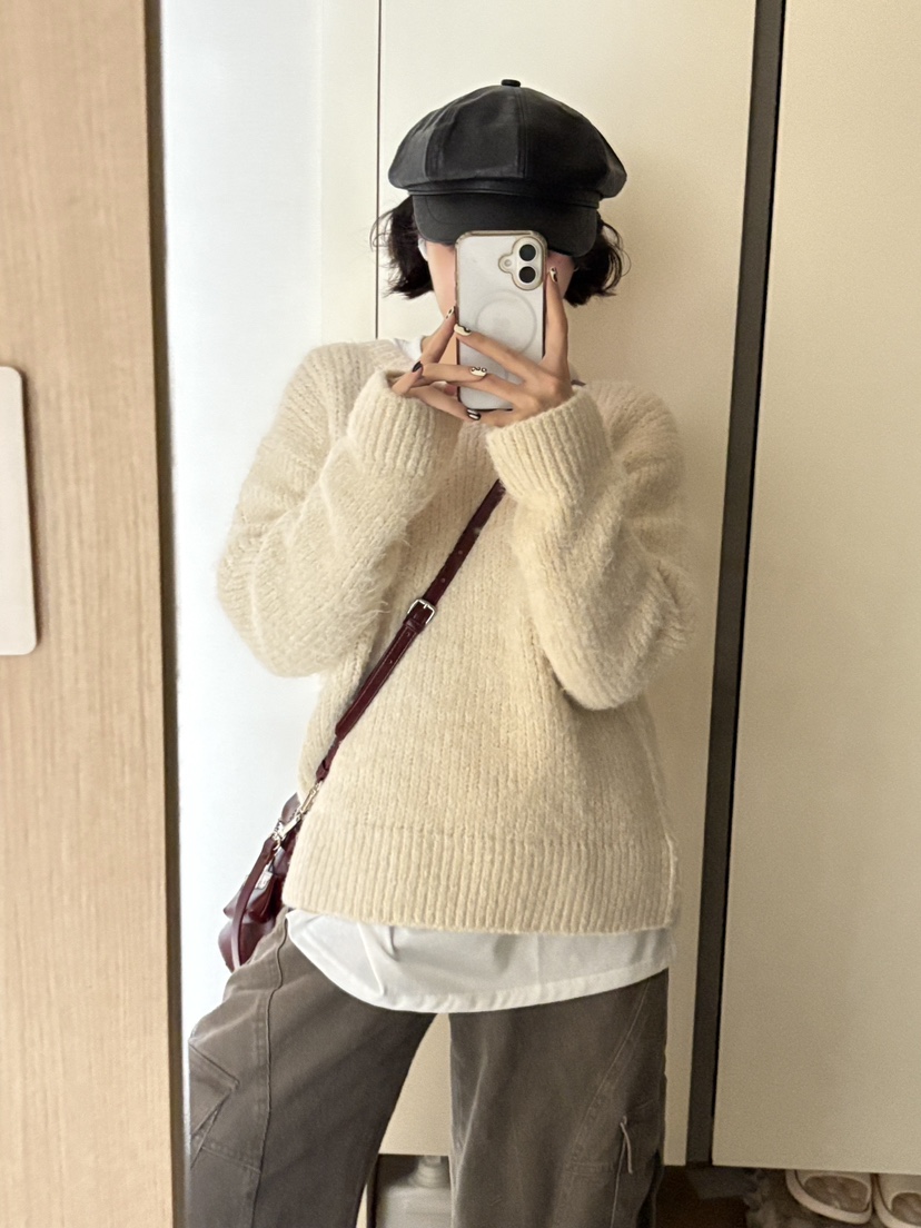 LUMIPLE東大門㊣直郵女裝新品休閑真品人氣推薦熱賣時尚針織衫LUMIPLE針織衫