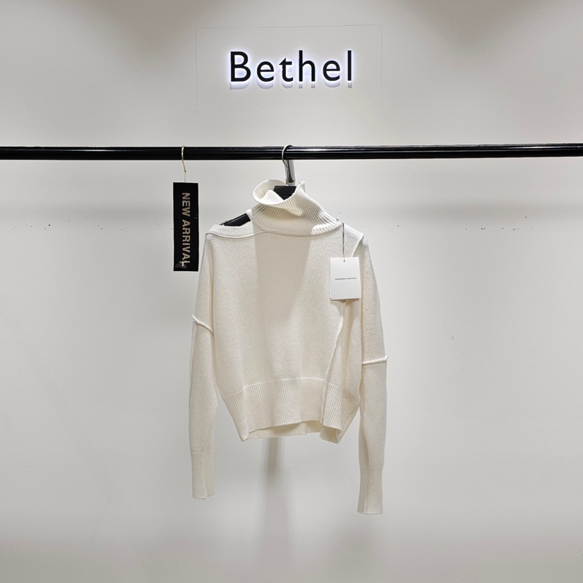 BETHEL東大門㊣實拍女裝新款25秋冬人氣職業休閑時尚針織衫BETHEL針織衫