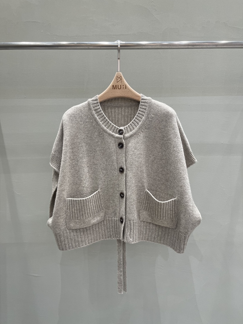 THE MUI東大門㊣代購女裝新品熱賣25秋冬職業真品針織衫拼色THE MUI針織衫