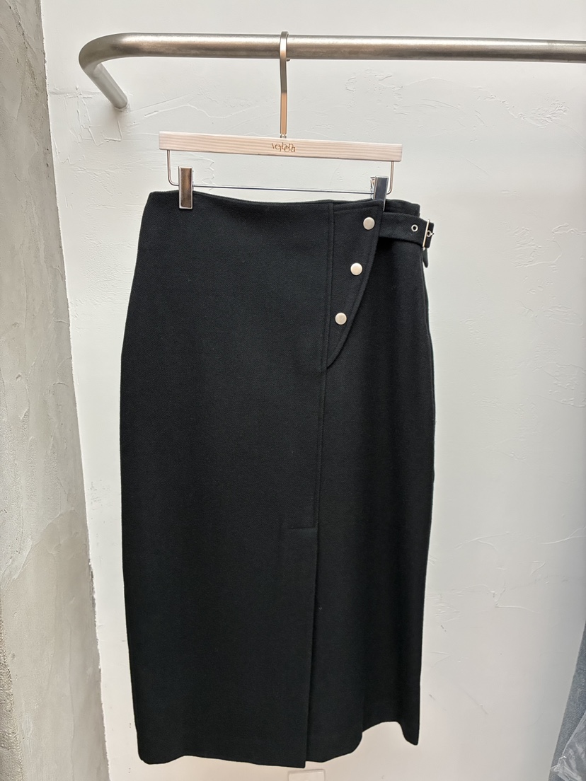 Verbena東大門㊣直郵女士新品人氣真品半身裙中短裙羊毛長款Verbena半身裙/中短裙圖色2