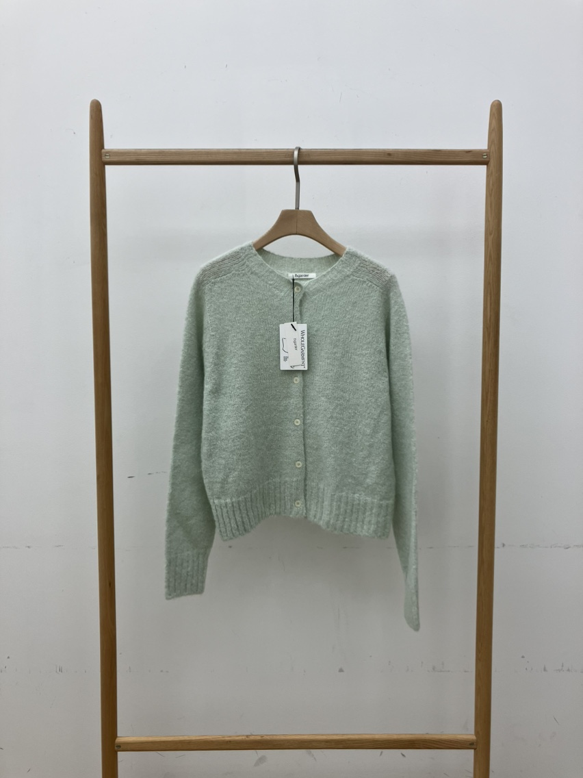 B_GARDER韓國代購㊣女裝新品25秋冬熱賣真品職業針織衫開衫B.GARDER針織衫圖色2