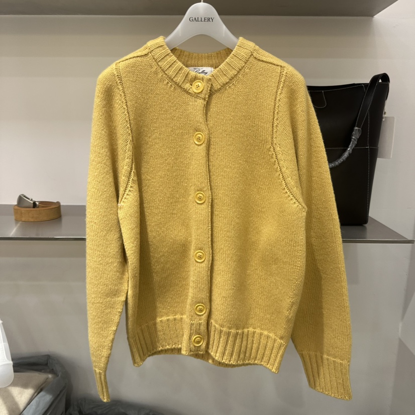 GALLERY-P韓國代購㊣女裝新品時尚熱賣職業休閑毛衣開衫鏤空GALLERY毛衣