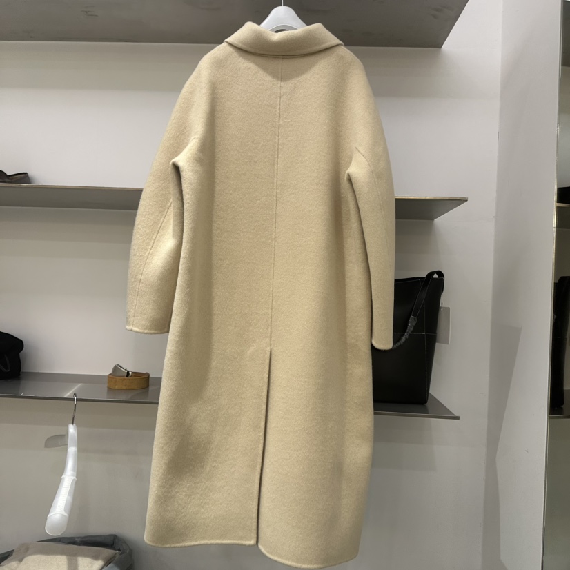 GALLERY-P韓國直郵㊣女士新款推薦時尚中長款大衣手工制作GALLERY中長款大衣